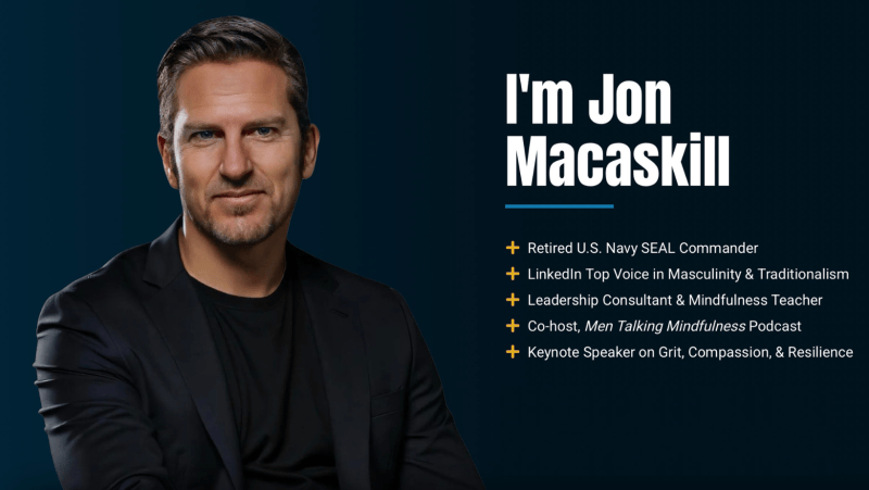 Jon Macaskill’s original client spotlight portrait and professional introduction